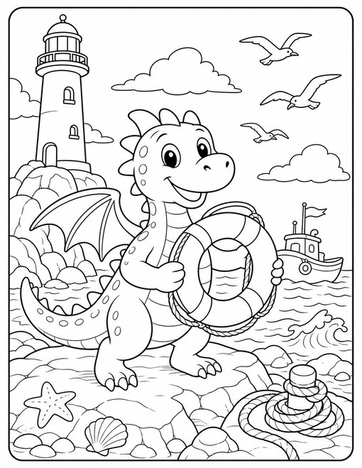 Dragon Lighthouse Rescue