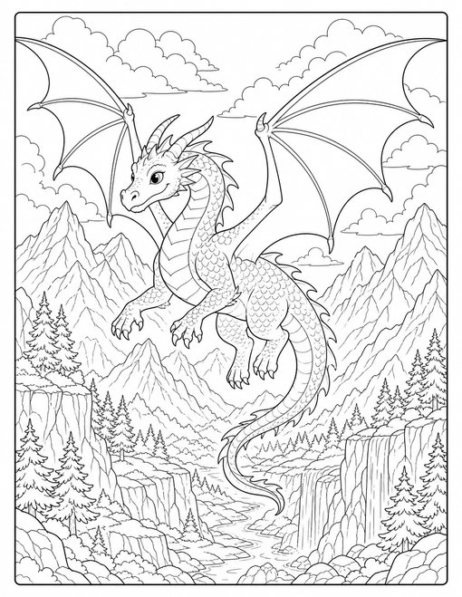 Mountain Flight Dragon