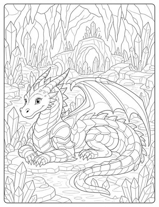Crystal Cavern Dragon
