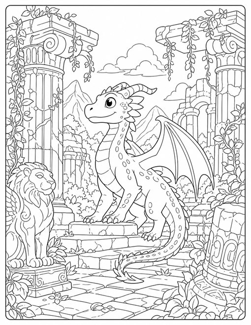 Ancient Ruins Dragon