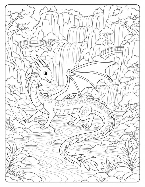 Waterfall Valley Dragon