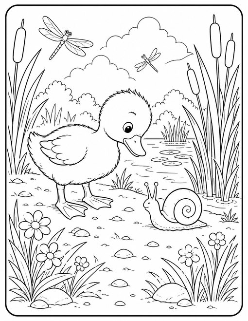 Duckling Snail Find