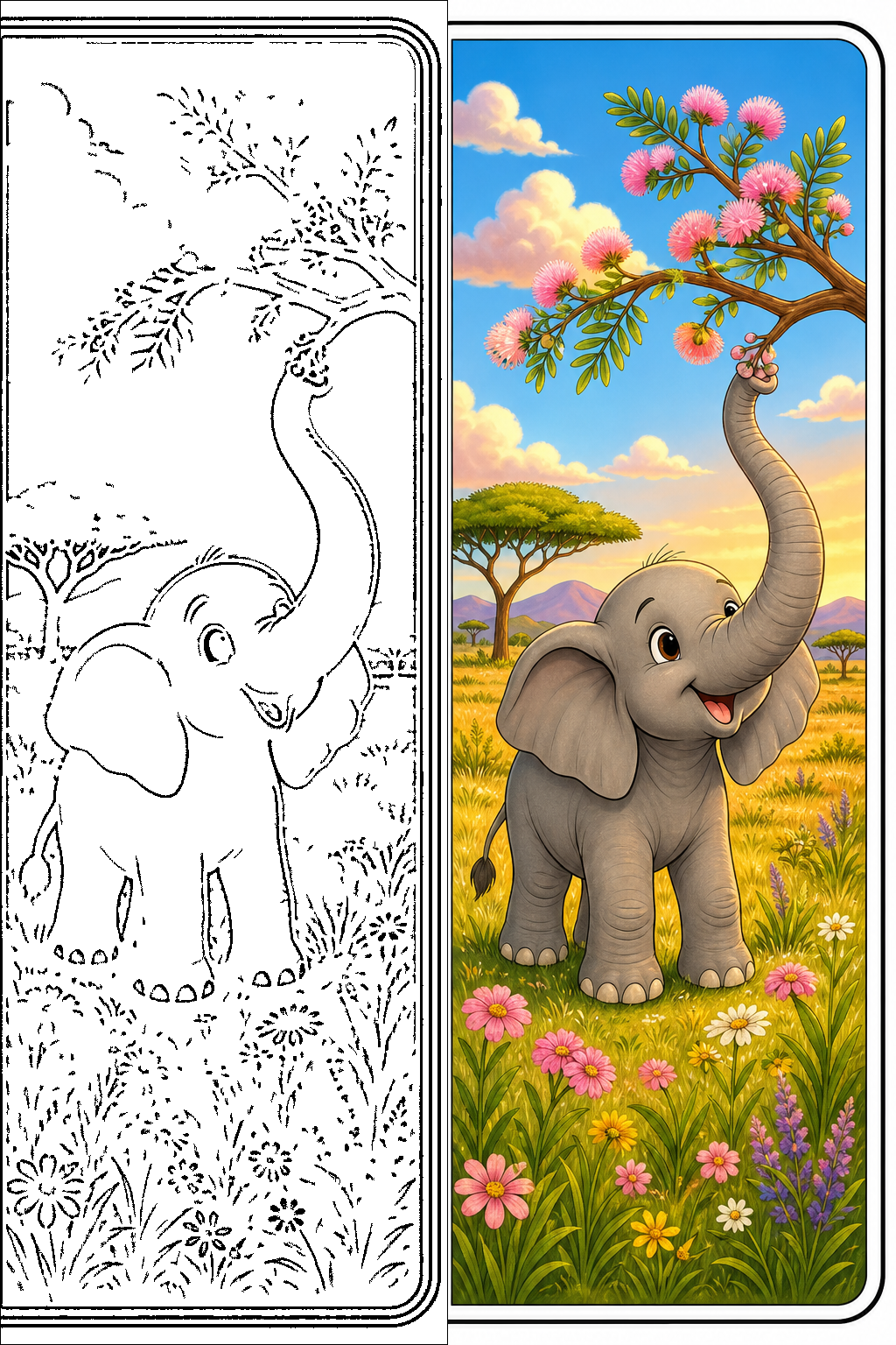 Elephant Coloring Pages