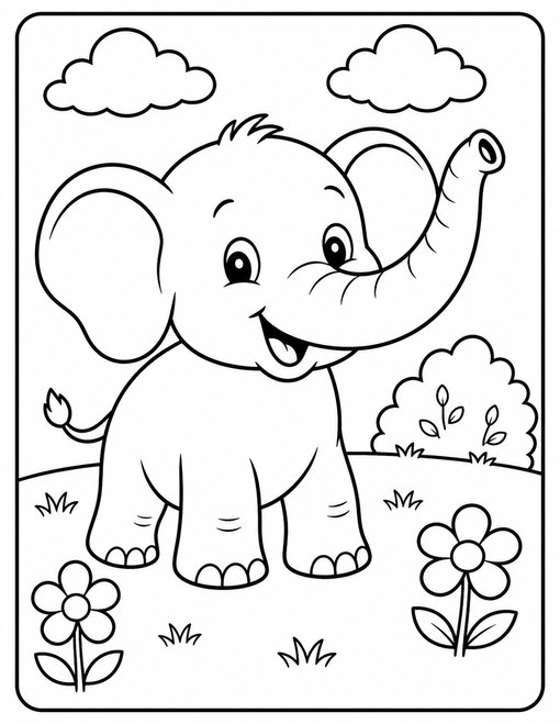 Baby Elephant Wave
