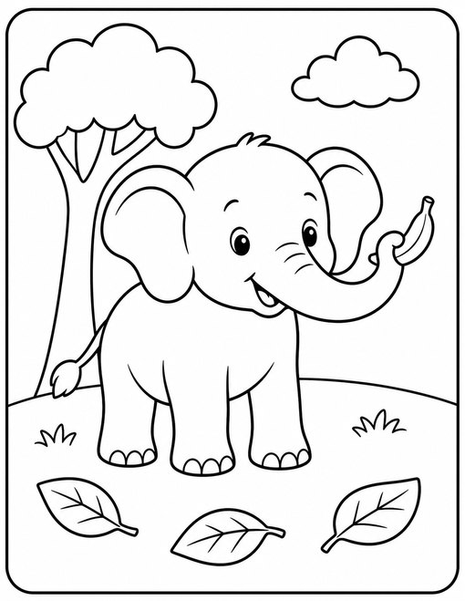 Elephant Banana Snack