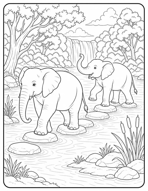 Elephants River Crossing