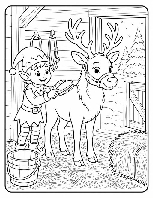 Reindeer Stable Helper
