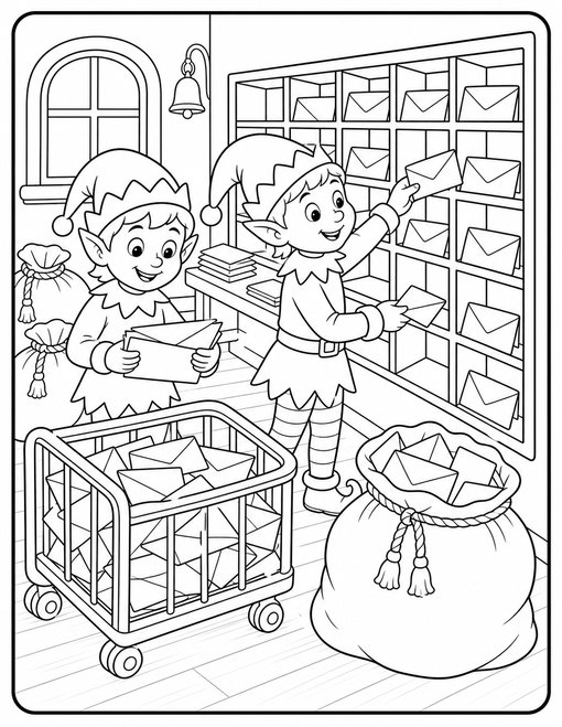 Elf Mail Room
