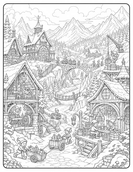 Winter Workshop Village
