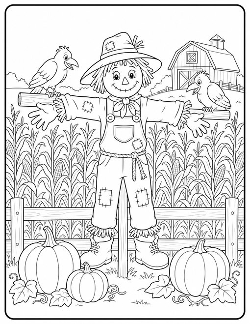 Scarecrow Cornfield