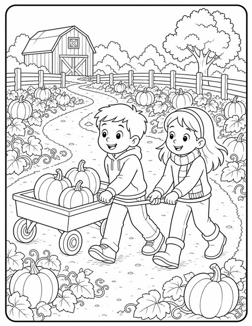 Pumpkin Patch Wagon