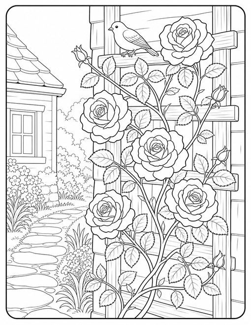Rose Trellis