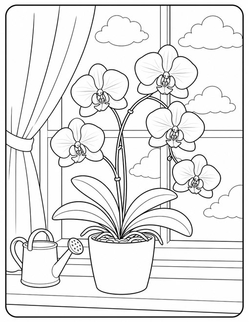 Orchid Window