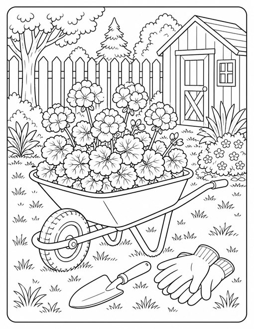 Garden Wheelbarrow