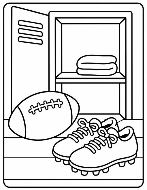 Football And Cleats