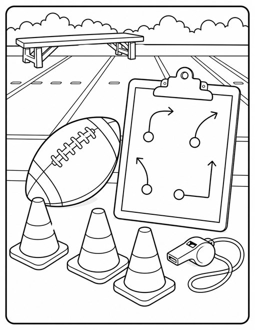 Football Play Diagram
