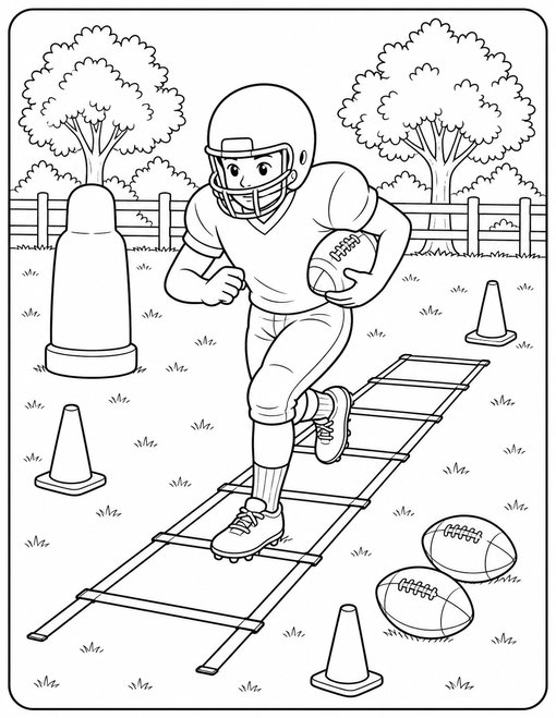 Football Training Obstacles