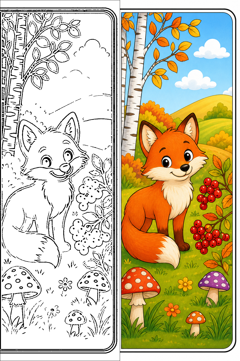 Fox Coloring Pages