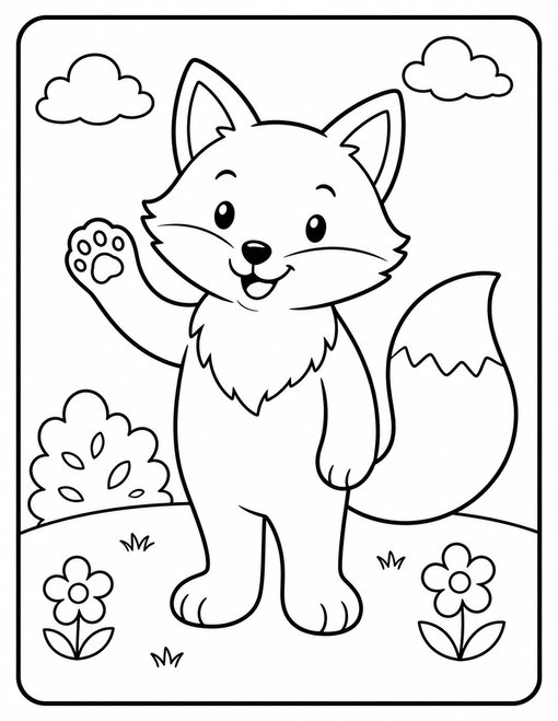 Friendly Fox Wave