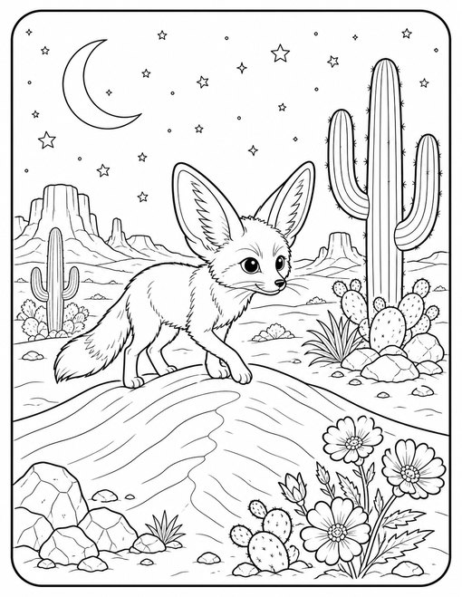 Fennec Moon Dunes