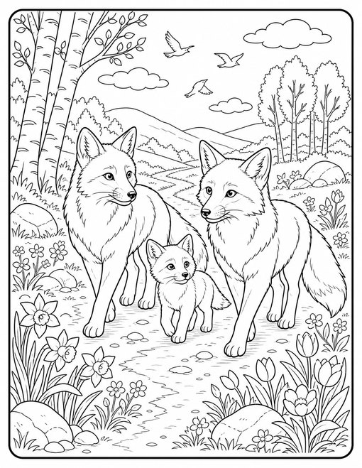 Fox Family Meadow