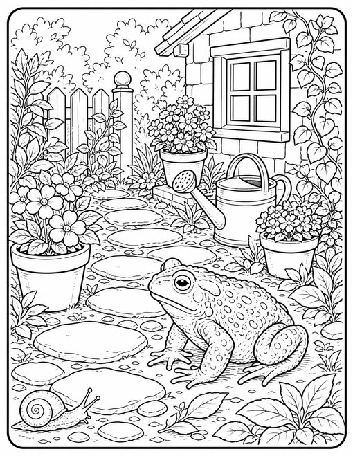 Toad Garden Path