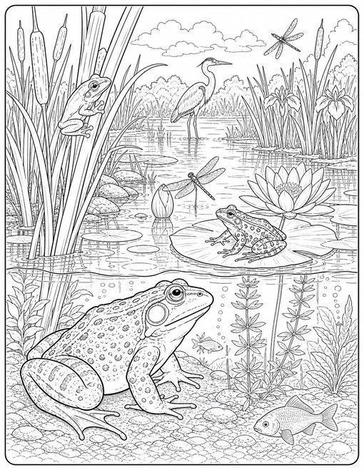 Wetland Frog Community
