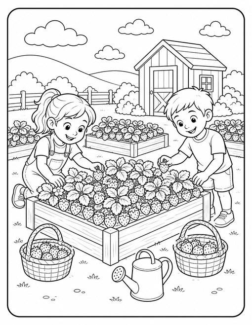 Strawberry Garden Picking