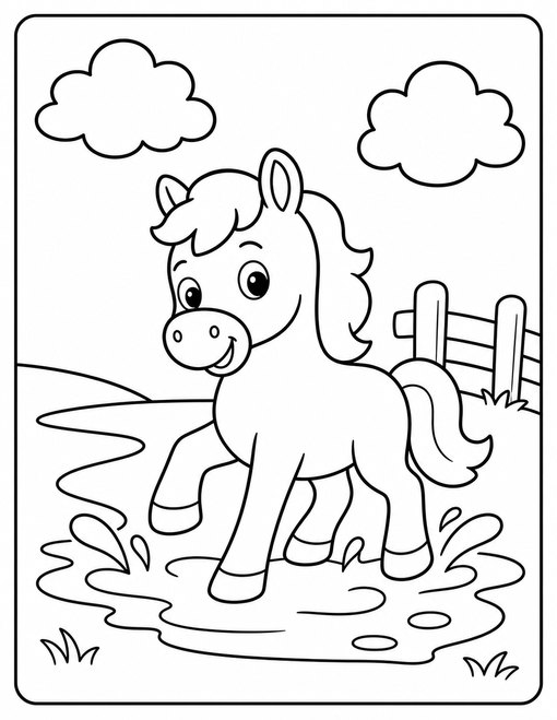 Pony Puddle Splash