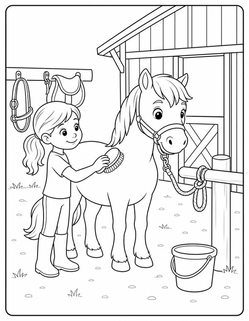 Pony Grooming Day