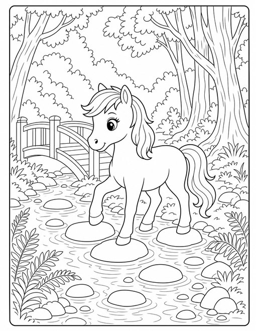 Creek Crossing Pony