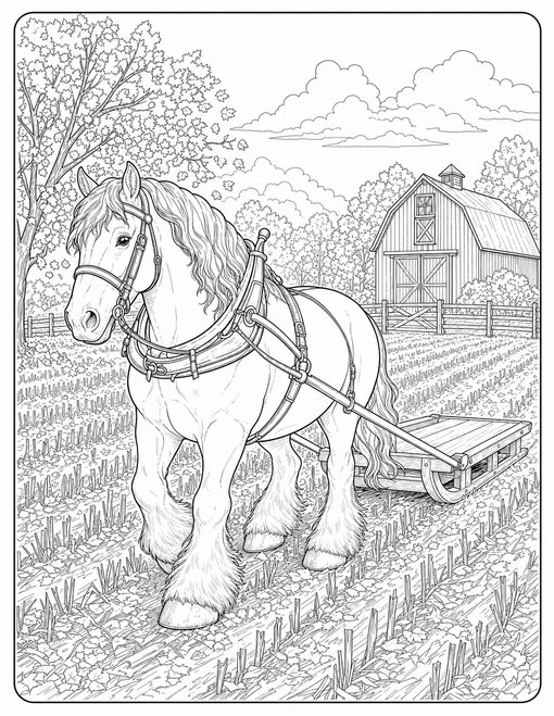 Draft Horse Harvest