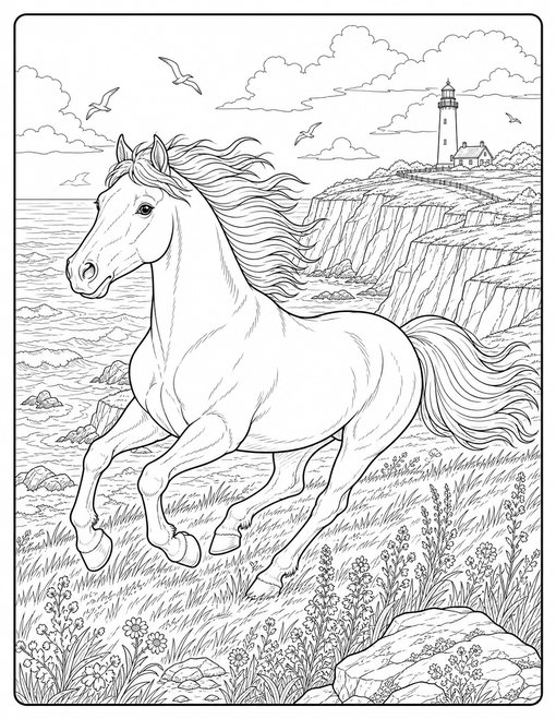 Coastal Cliff Gallop