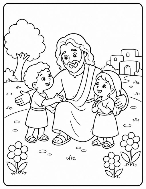 Jesus Welcomes Children