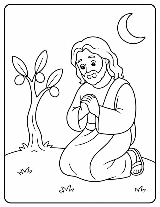Jesus Praying