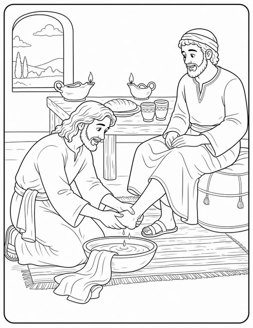 Washing Disciples Feet