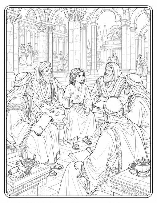 Temple Courtyard Teaching