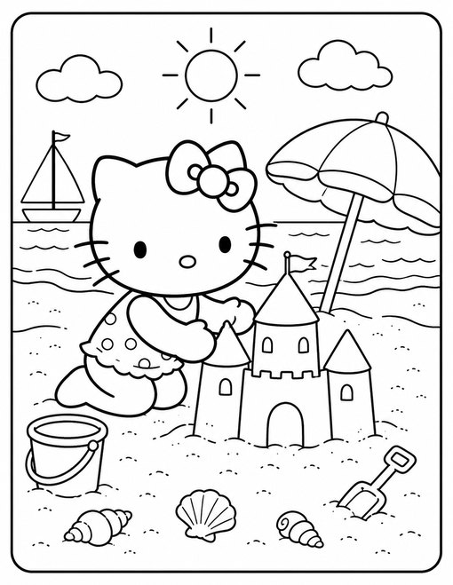 Beach Sandcastle