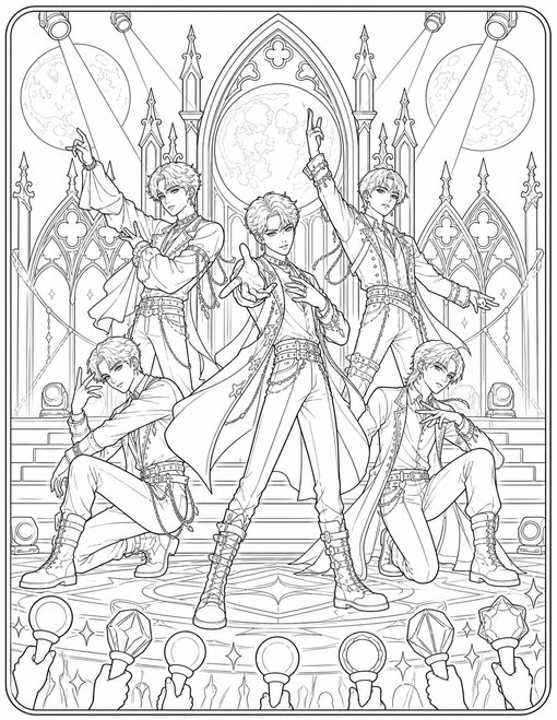 Kpop Demon Hunter 022 Saja Boys Gothic Finale