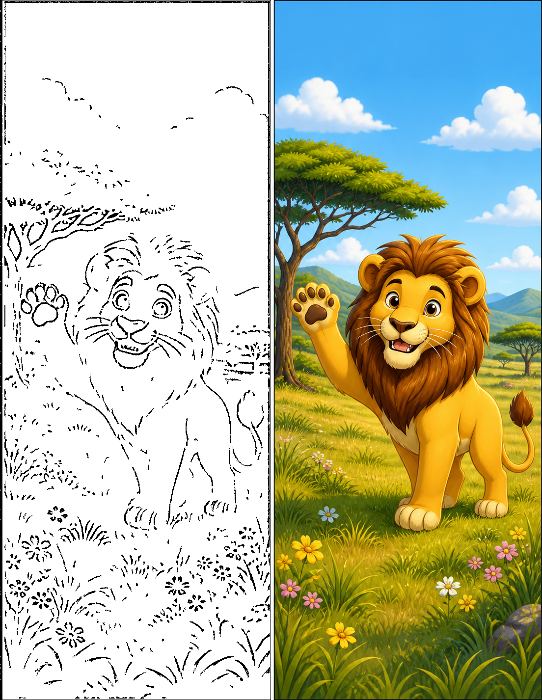 Lion Coloring Pages