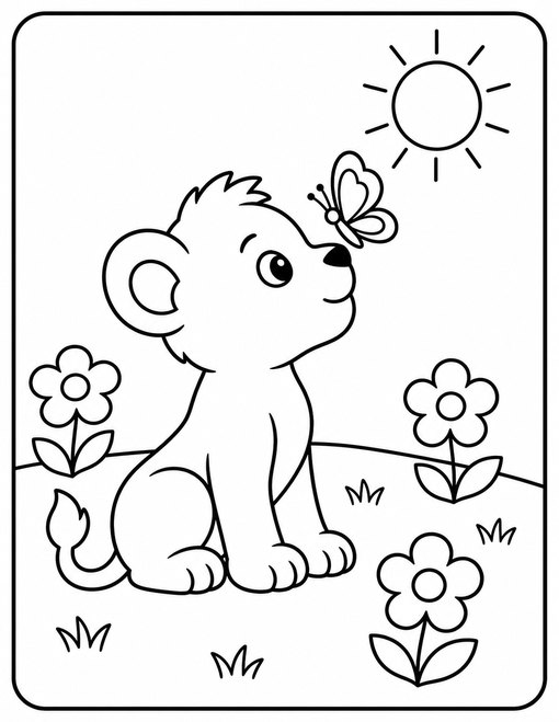Lion Cub Butterfly