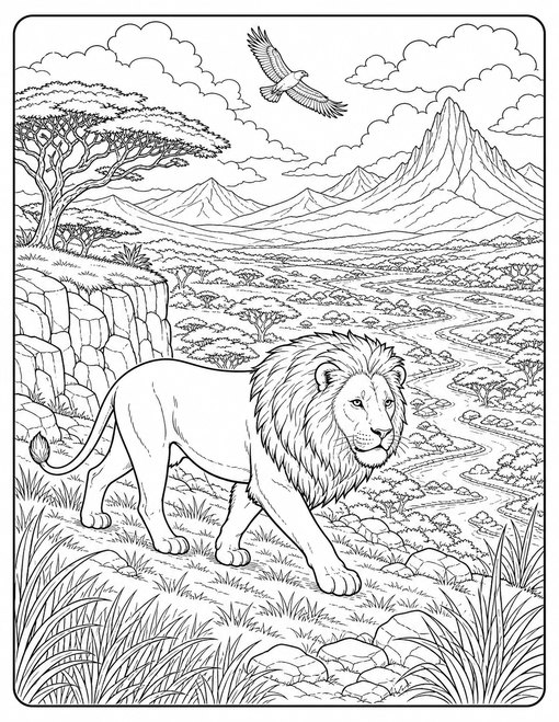 Lion Alpine Escarpment