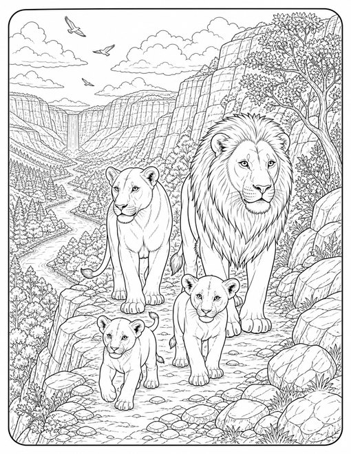 Lion Family Canyon
