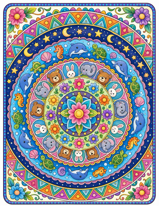 Mandala Coloring Pages