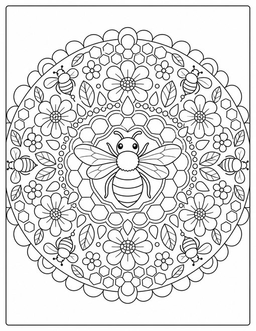 Bee Honeycomb