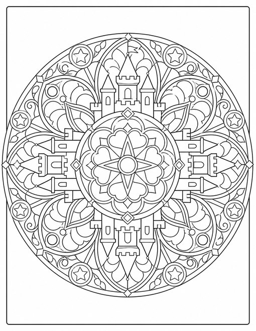 Castle Rose Window