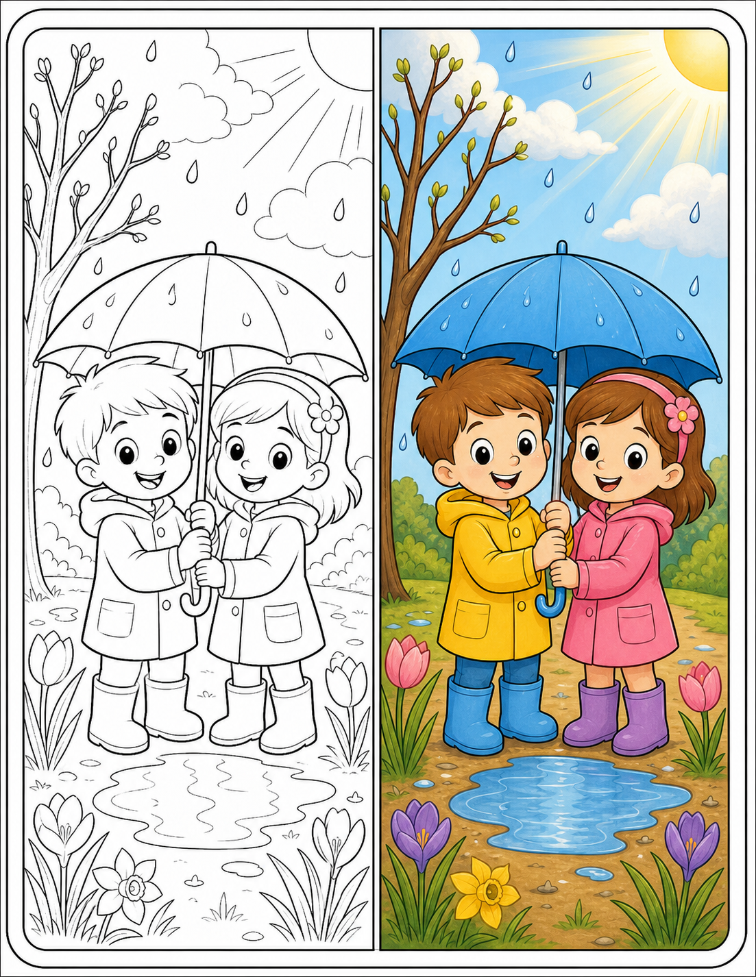 March Coloring Pages