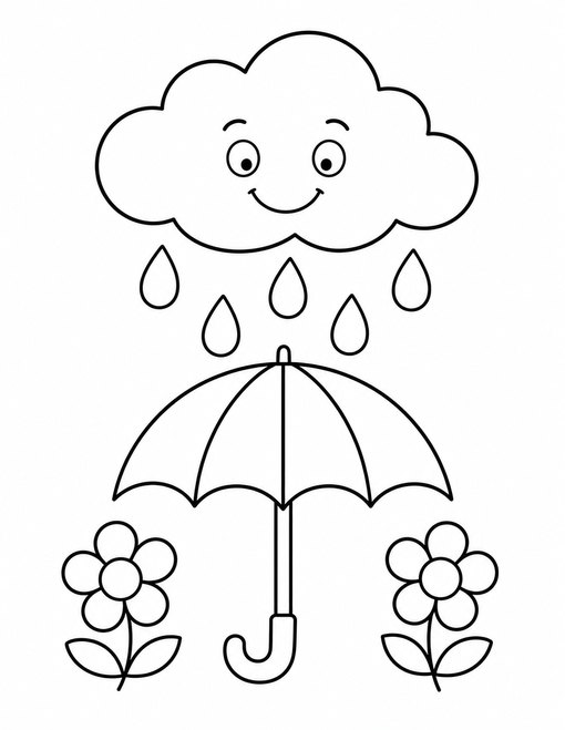 Smiling Rain Cloud