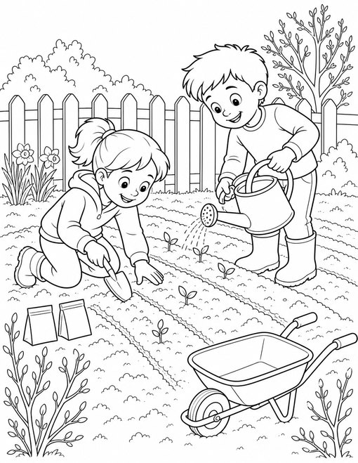Planting Spring Seeds
