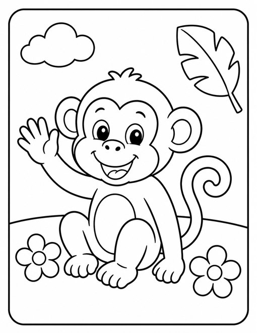 Happy Monkey Wave